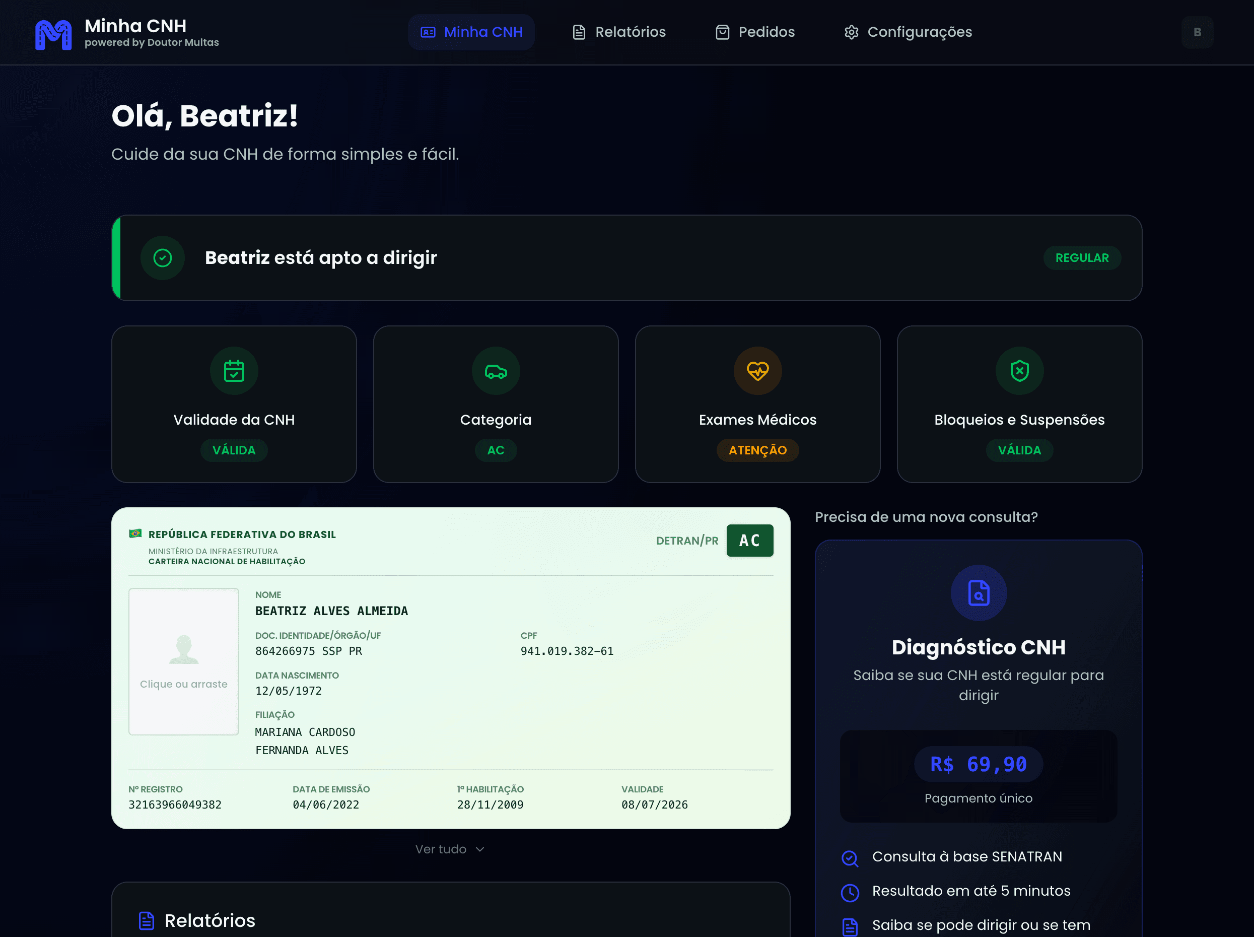 Diagnóstico Inteligente