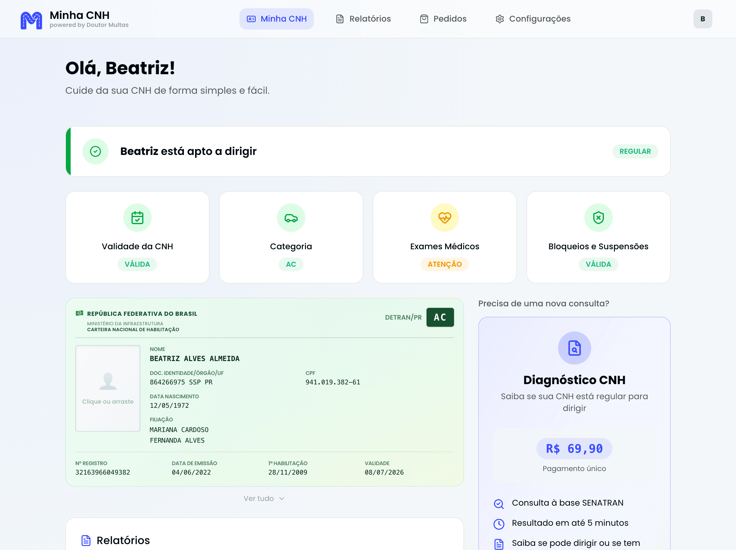 Diagnóstico Inteligente