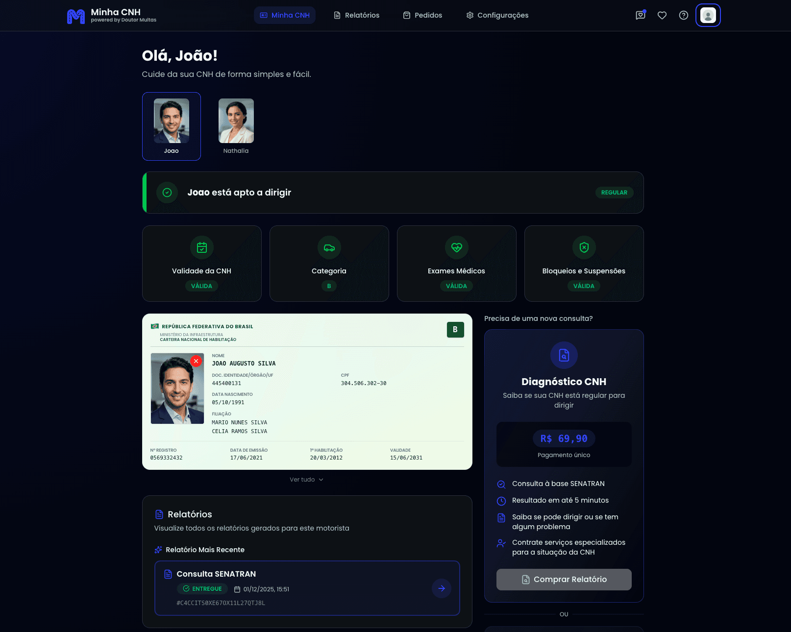 Plataforma Minha CNH