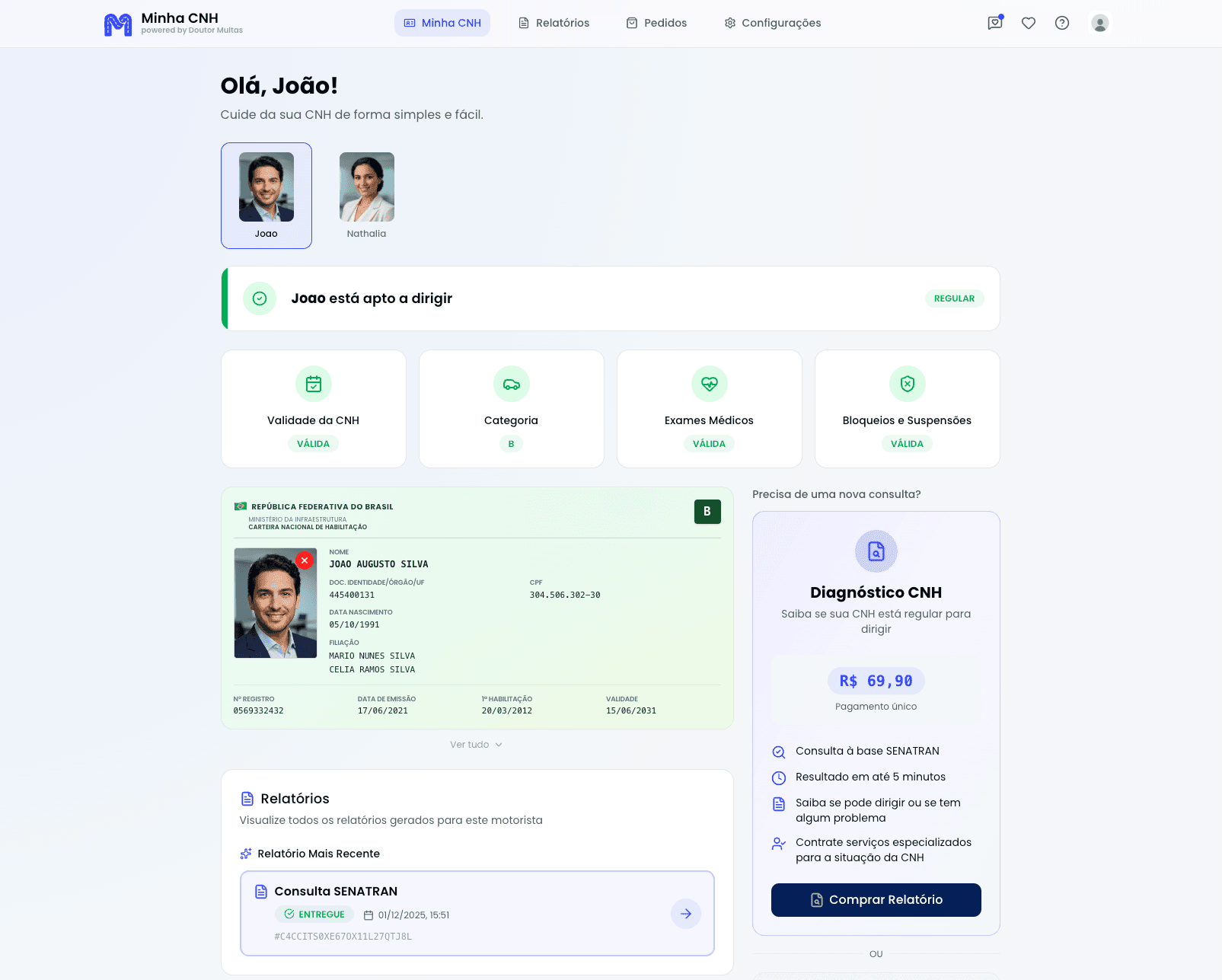 Plataforma Minha CNH